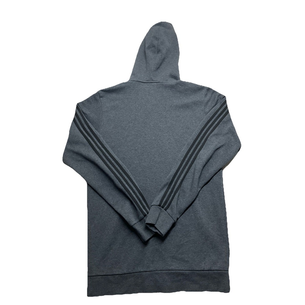 Adidas Men's Grey Full Zip Sweater Size 3XLT - Picture 6 of 7